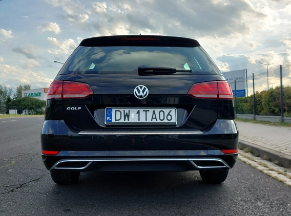 Volkswagen Golf cena 48900 przebieg: 211000, rok produkcji 2018 z Wrocław małe 211